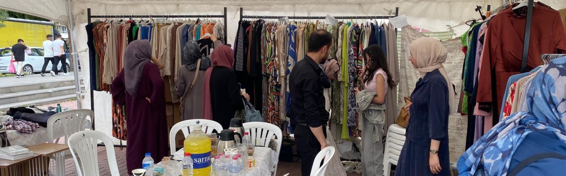 4. KABİP HAYIR ÇARŞISI AÇILDI